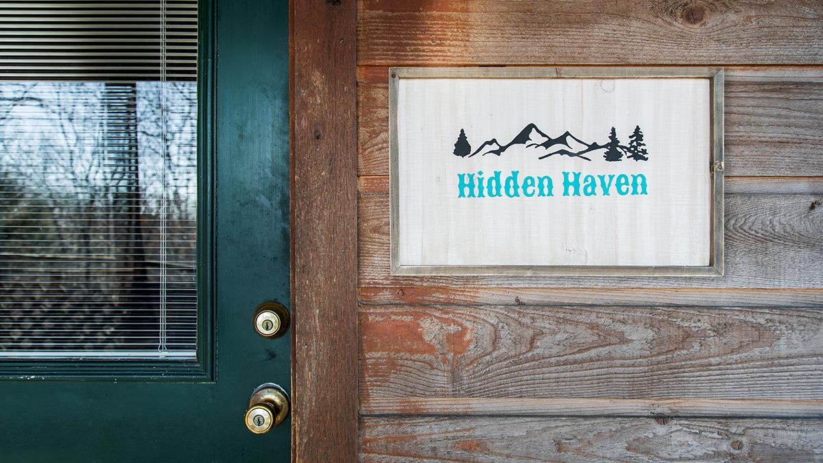 Hidden Haven Sign